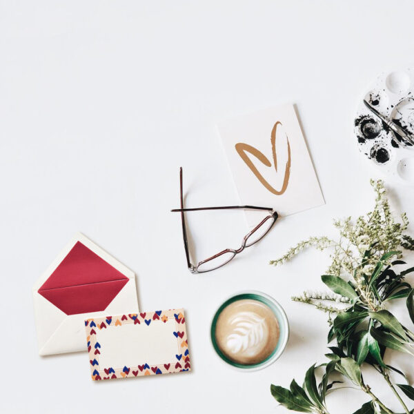 Sevgililer Günü Kalpli Tebrik Kartı İstanbul - Greeting Card